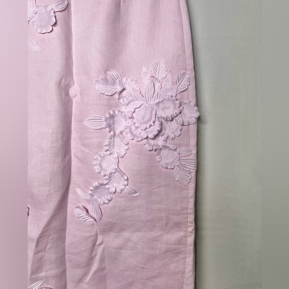 NWOT Zimmermann High Tide Flower Maxi Linen Skirt Size medium/1 - Picture 6 of 10